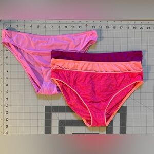 Victoria’s Secret satin bikini 4 pieces, preowned